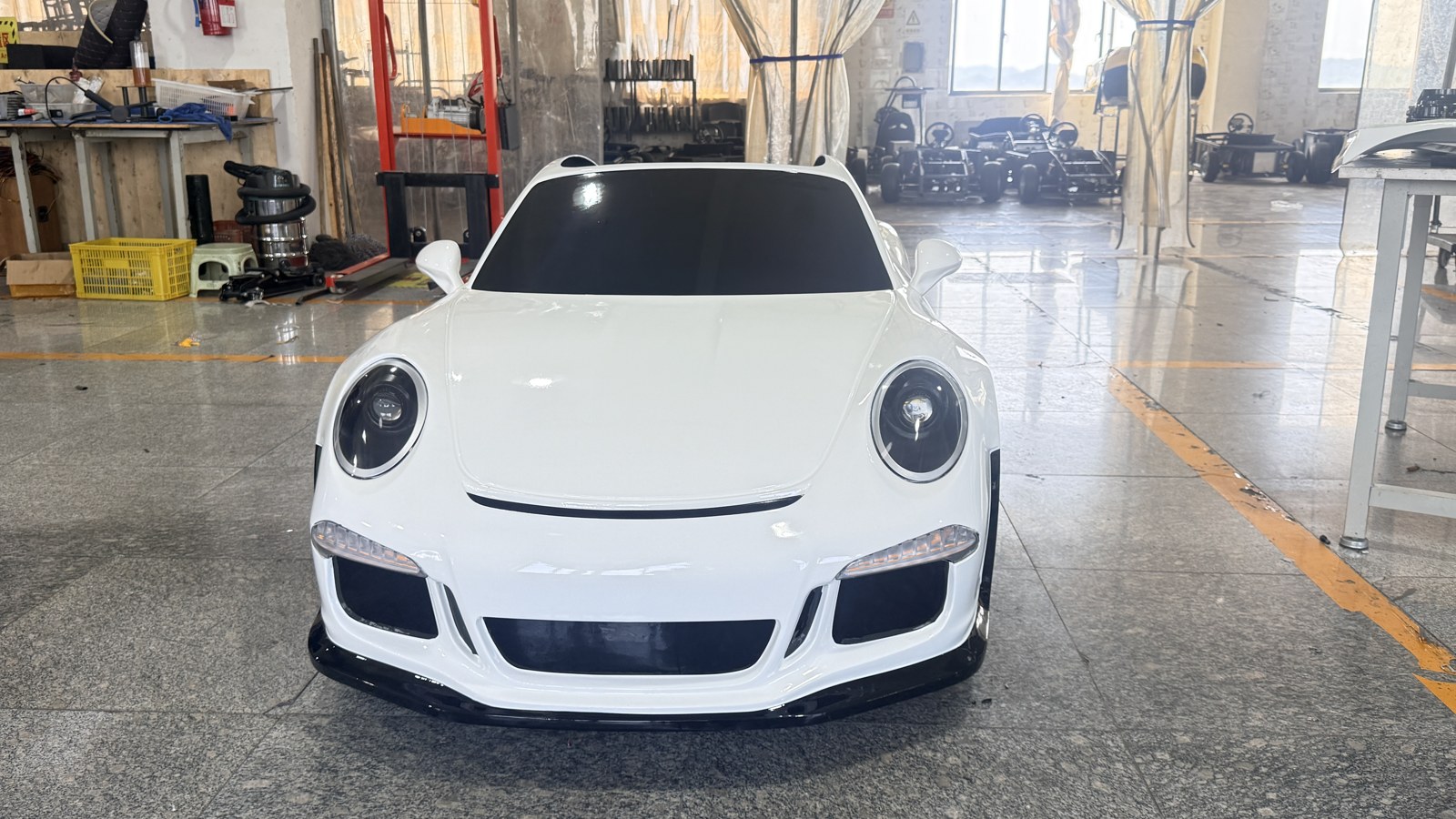 SUNRISTECH 991 vehicle supplied in the project product materials