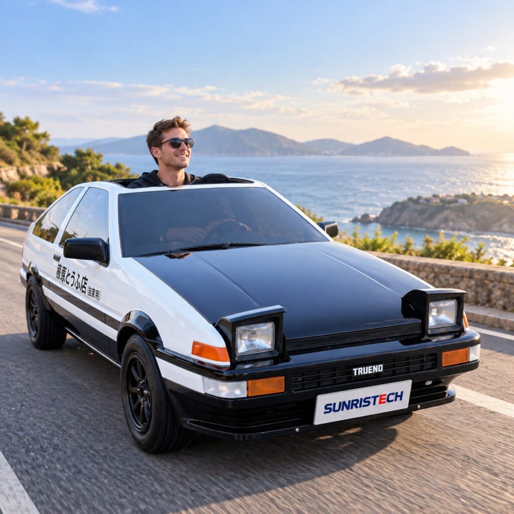 AE86 Retro Electric Go-Kart