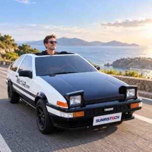 AE86 Electric Retro Go-Kart — SUNRISTECH product image
