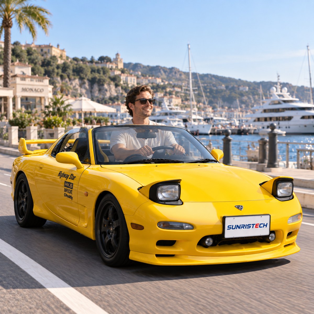 RX7 _RX7 Pro RETRO MINI CAR — SUNRISTECH product image