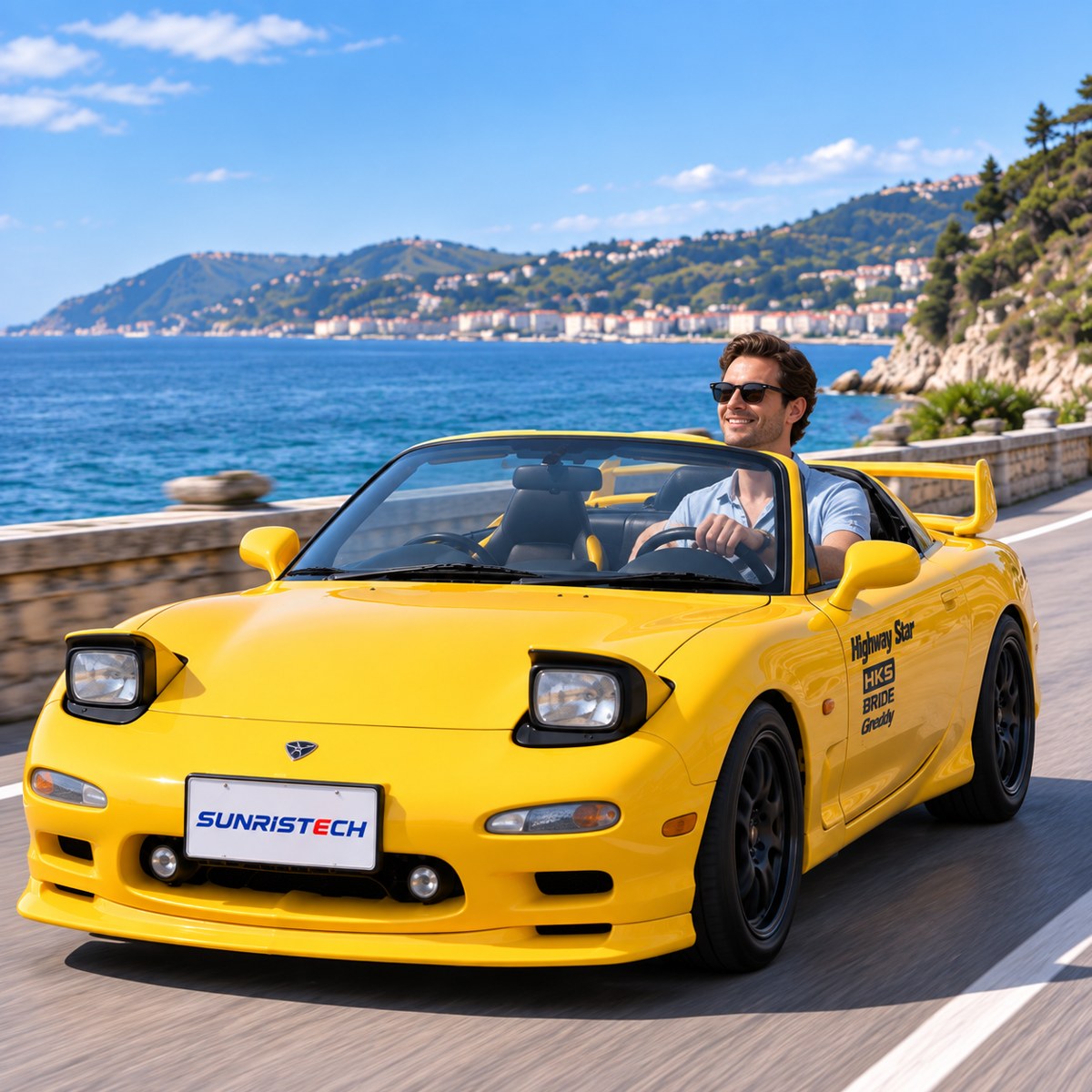 RX7 _RX7 Pro RETRO MINI CAR — SUNRISTECH product image